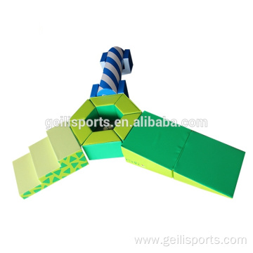 New design accept custom foam indoor equipment kids foam sofa soft play climbing